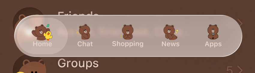 iOS26 Menu Example